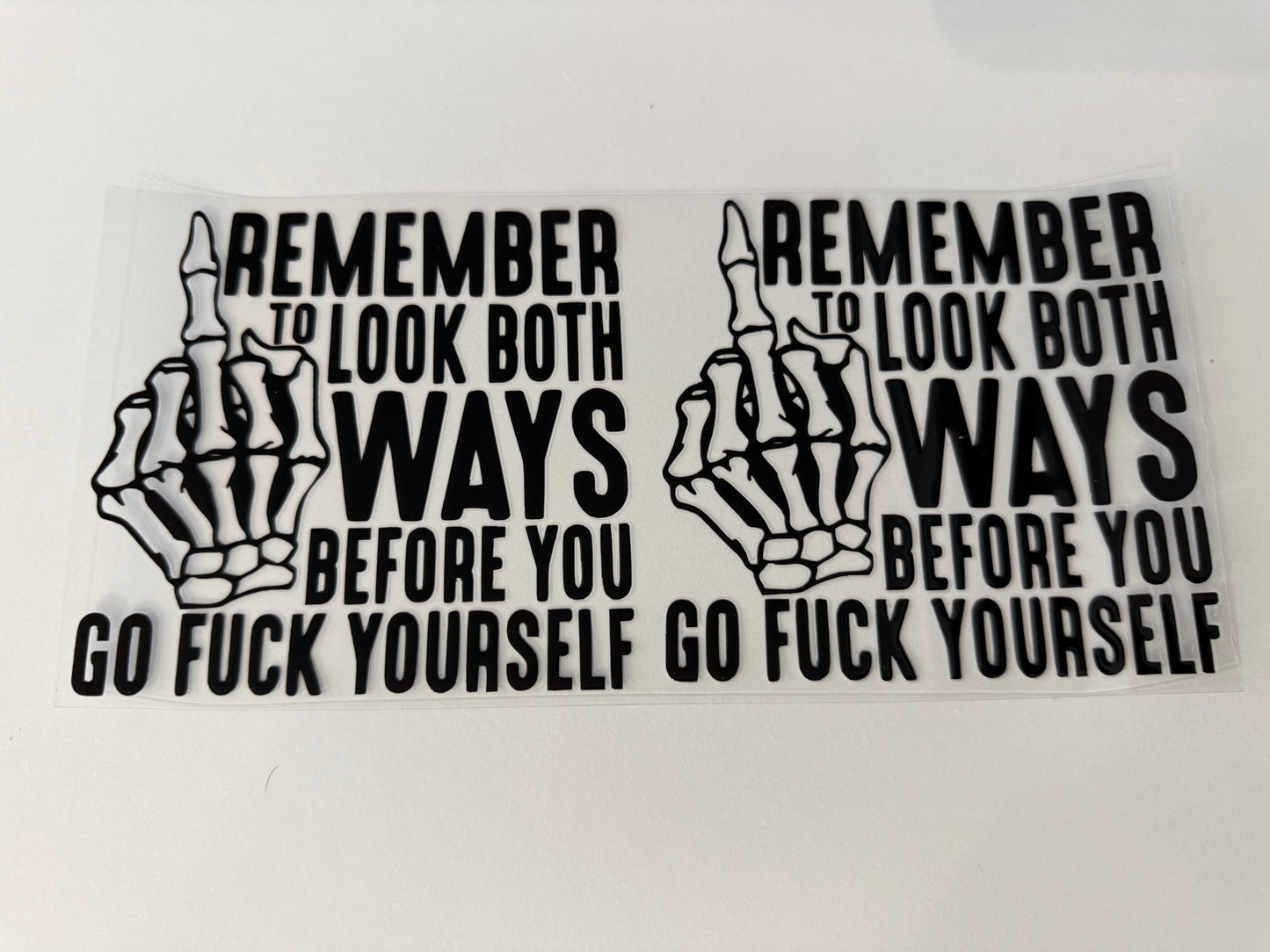 Go fuck yourself