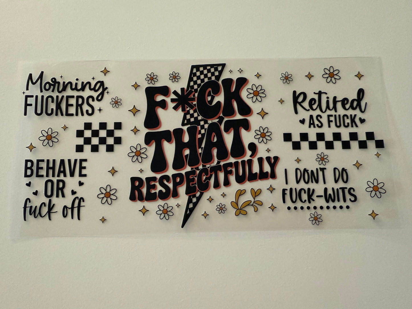Fuck that