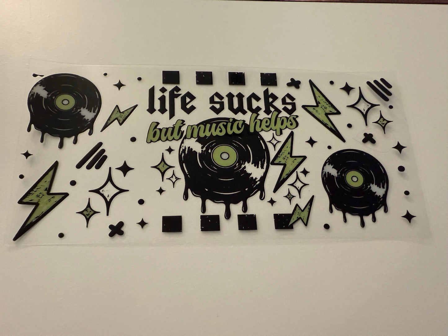 Life sucks but music helps