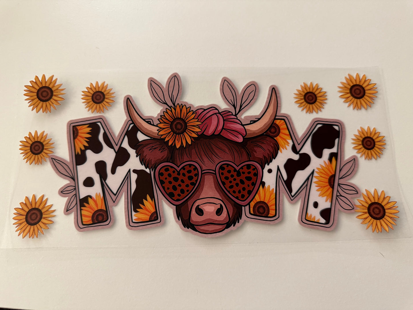 Highland cow mom