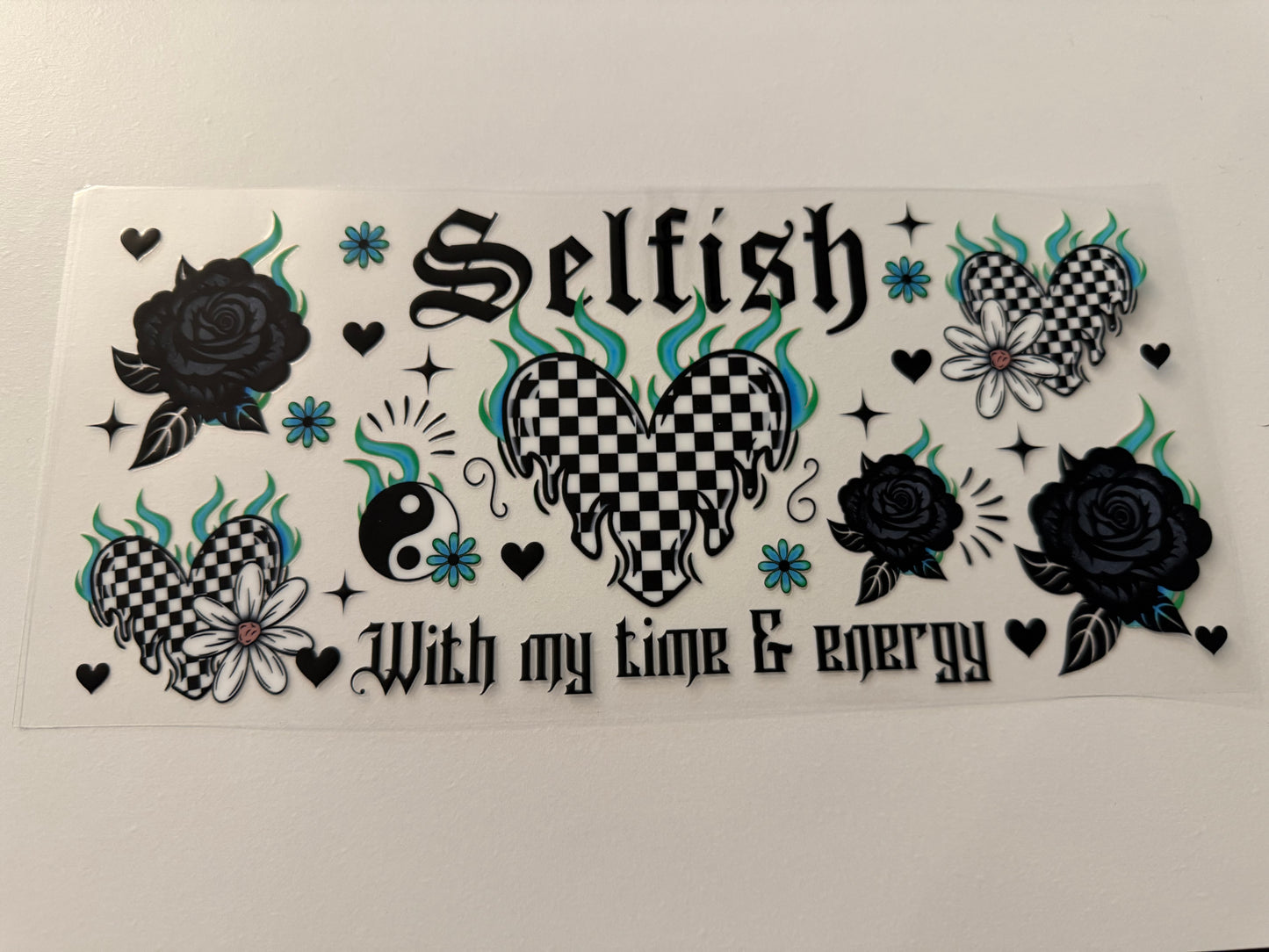 Selfish - blue