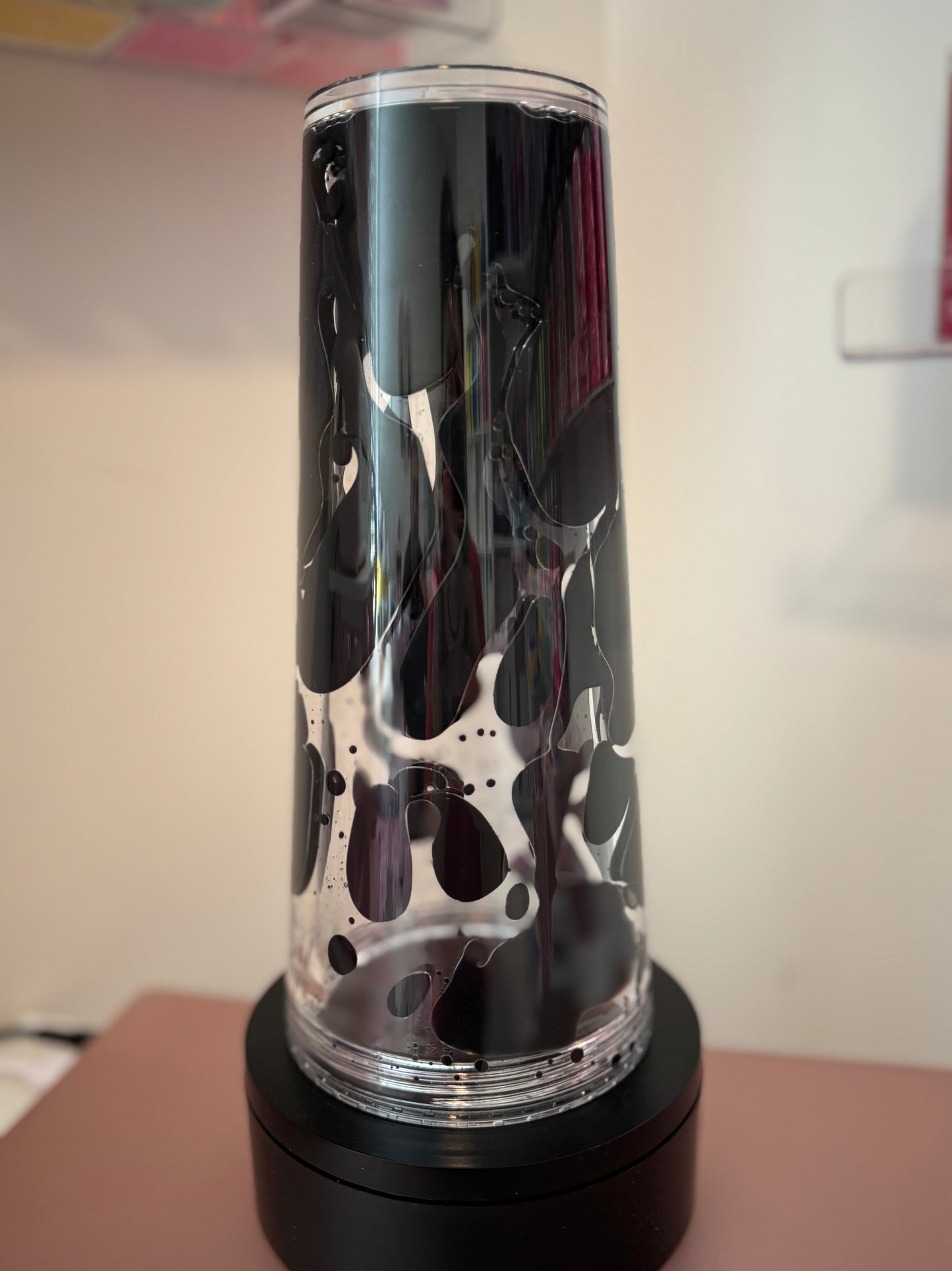 24oz Black Lava Drip Cup