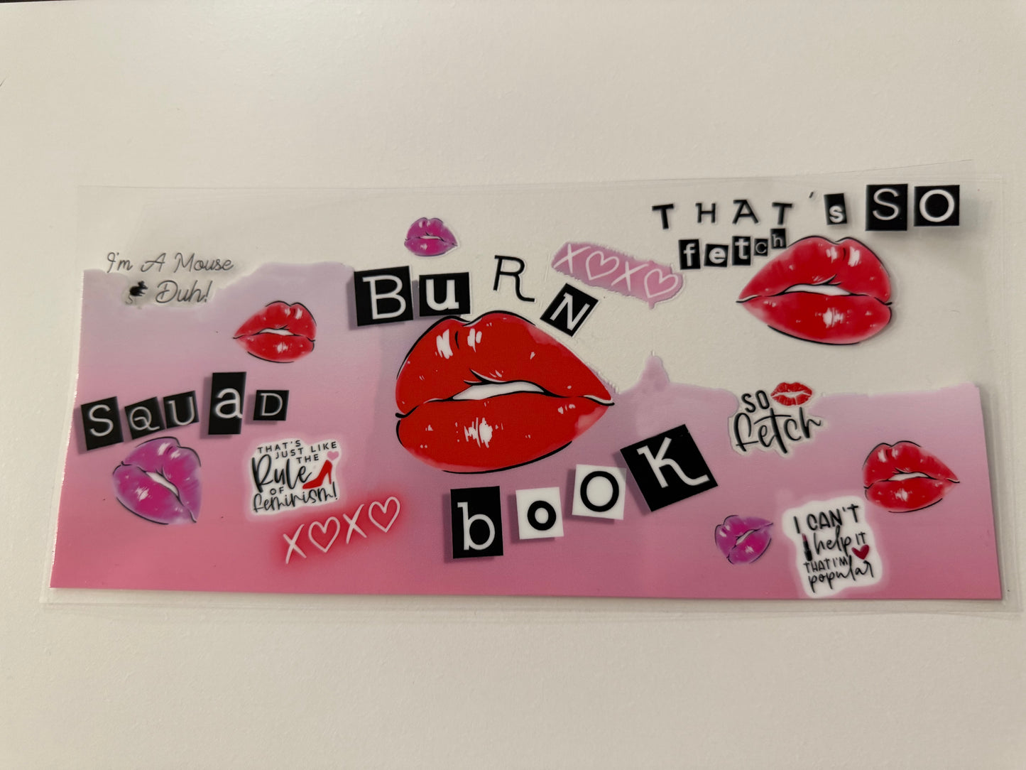 Mean girls burn book