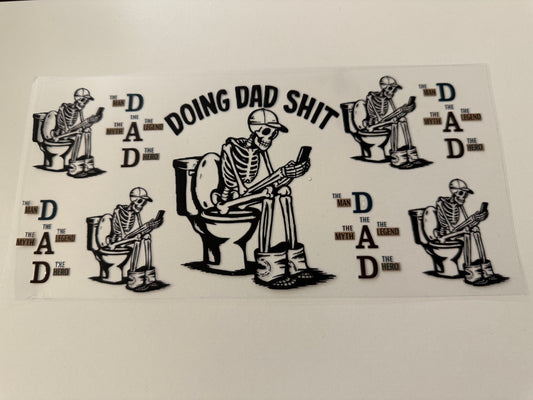 Doing dad shit