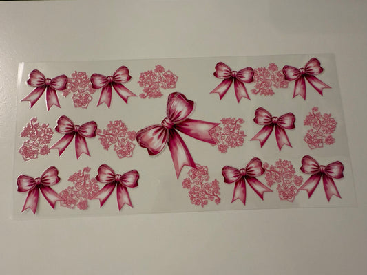 Pink bows ￼￼