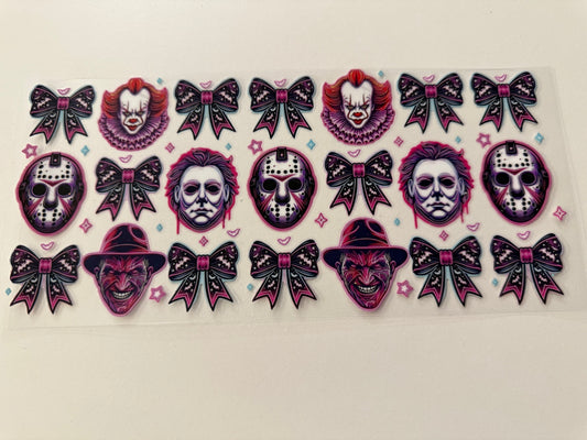 Pink and black horror