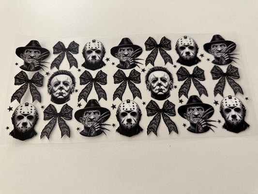 Horror characters and bows
