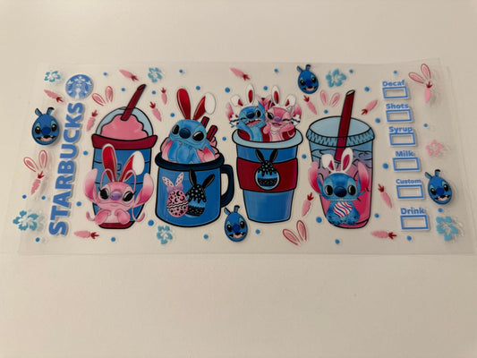 Blue guy coffee