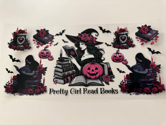Pretty girls read books