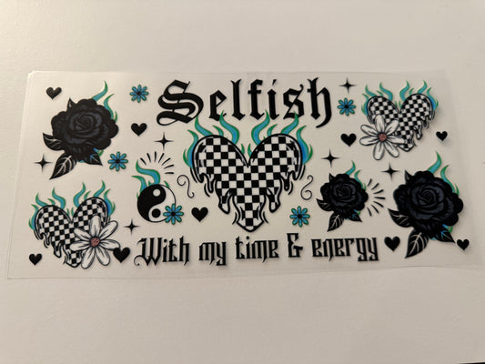 Selfish - blue