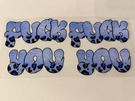 Fuck you blue
