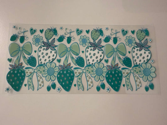 Teal strawberries ￼