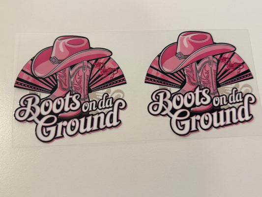 Boots on da ground