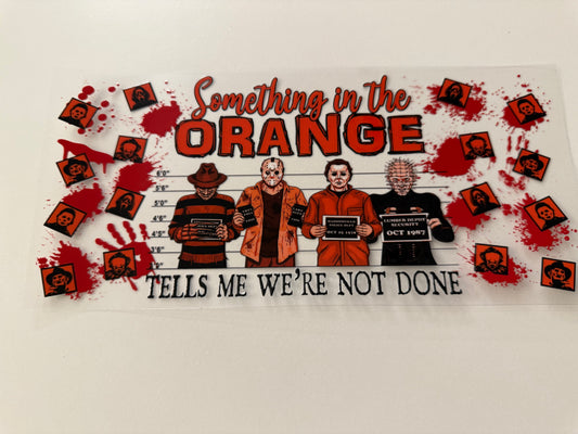 Something in the orange - horror