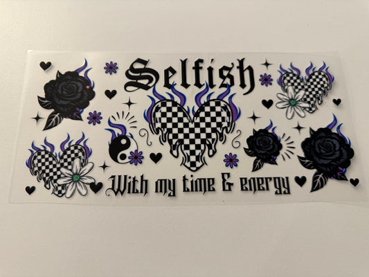 Selfish - purple